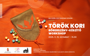 Török kori bőrerszény – készítő workshop